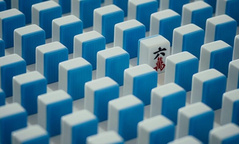 mahjong game symbol features